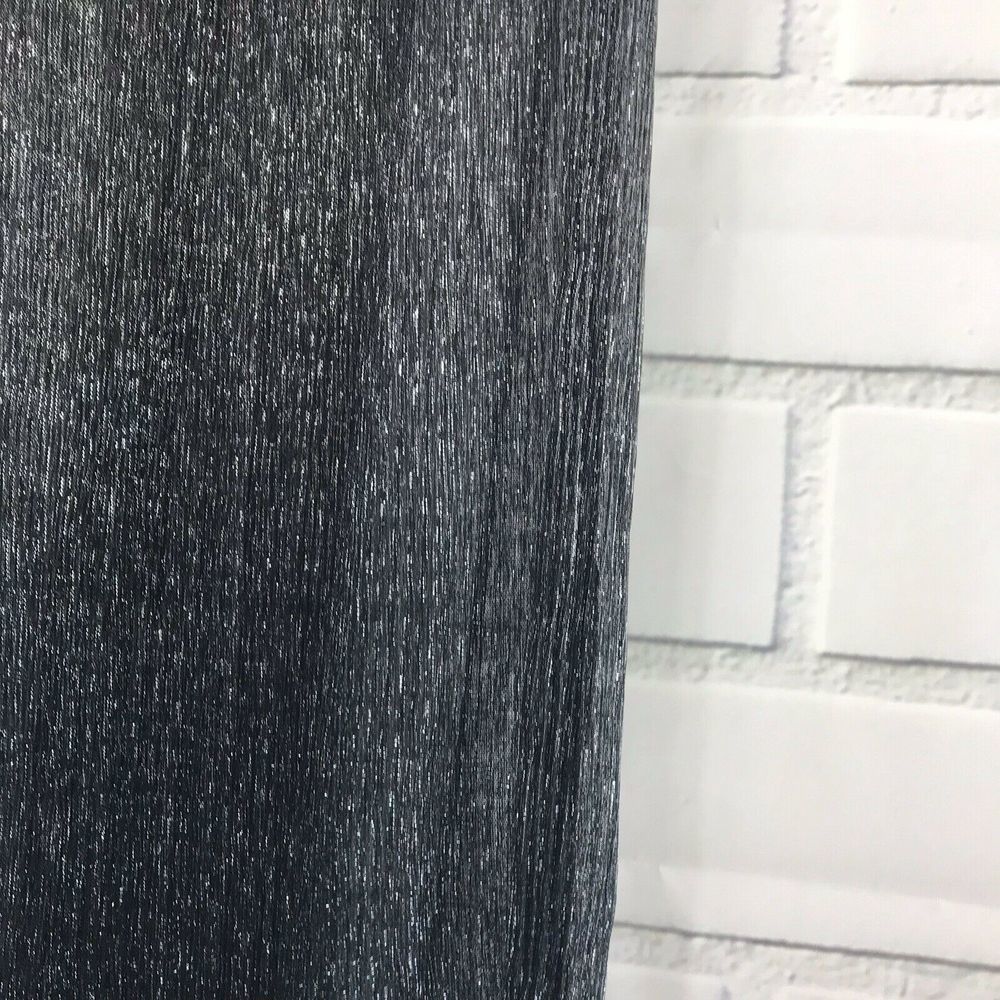 Bebop Metallic Palazzo Wide Leg Pants Sheer - Picture 6 of 8